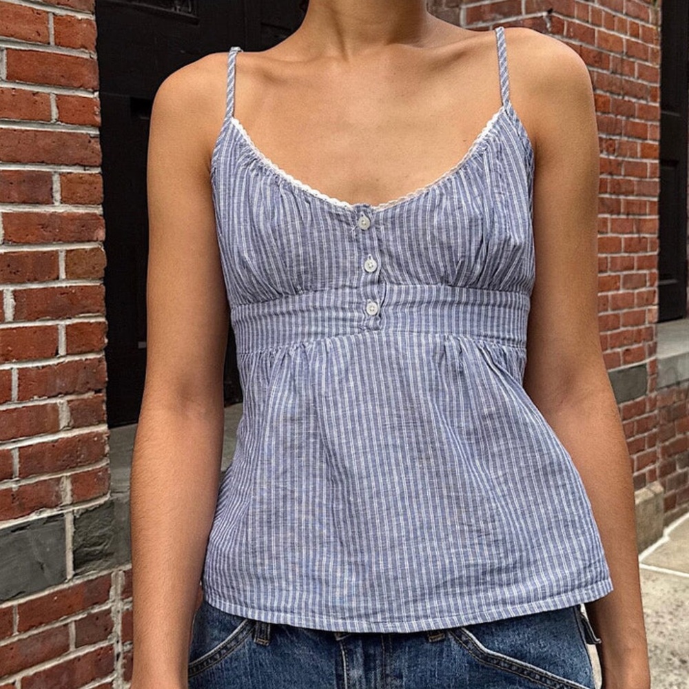 NEW Brandy Melville Tiffany Stripe Top